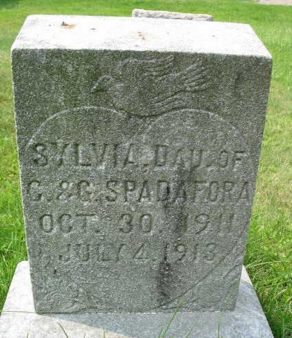 Sylvia Spadafora tombstone